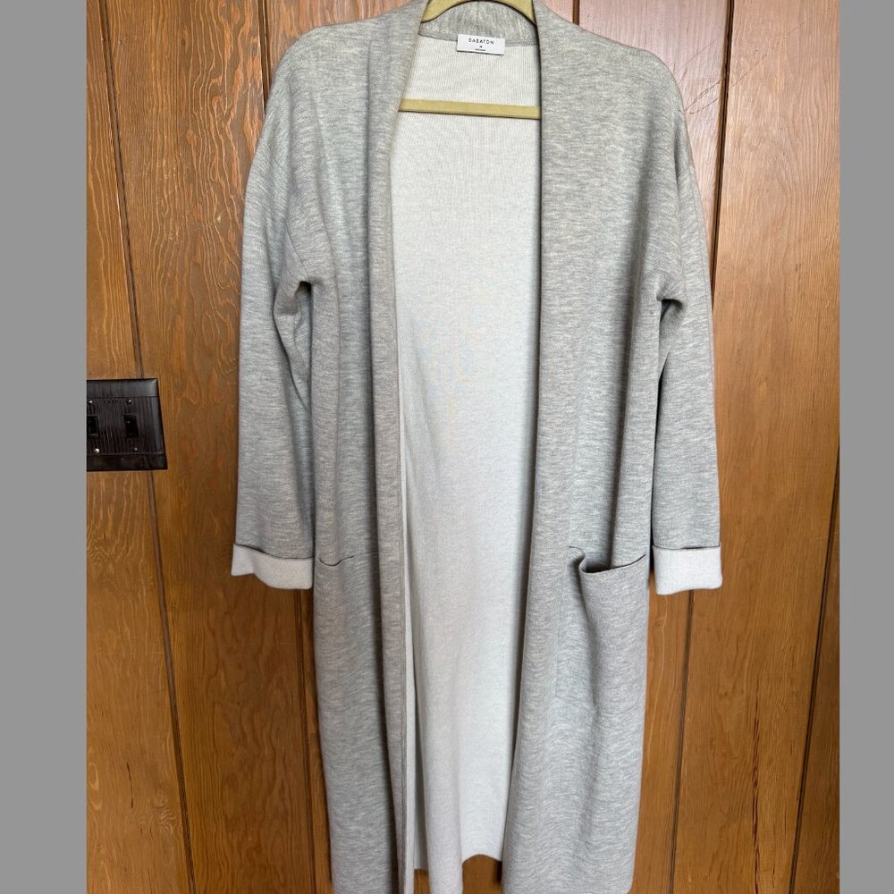 Aritzia Babaton Gray Cardigan